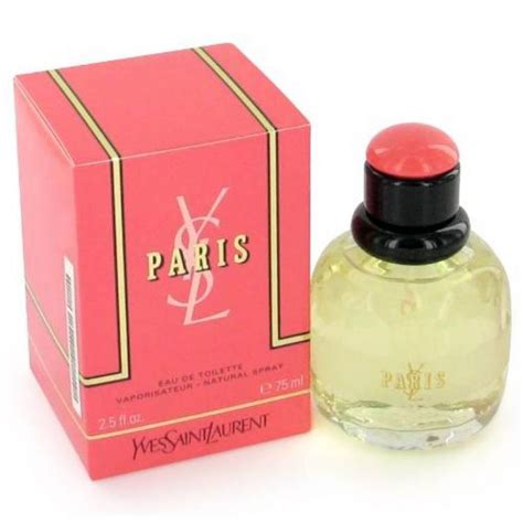 yves saint laurent paris eau de toilette natural spray 50ml|ysl paris perfume discontinued.